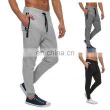 Custom Made Skinny Leg Slim Fit Cotton Sweatpants for Men Fleece Custom Joggers Customize Your Logo Gym Track Pant thumbnail-4