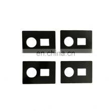 3-12mm Black White Decorative Color Silk Screen Printed Tempered Toughened Safety Glass thumbnail-2