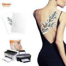 WinnerTransfer Inkjet&laser Clear&white Safe Non-toxic Tattoo Transfer Paper Nail Stickers thumbnail-2