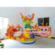 Zhongshan Tai Le Amusement Guangdong FRP Children's Machinery Class of Small and Medium-sized Indoor and Outdoor Waterproof Hydraulic Pneumatic Lift Rotation Small Aircraft Rotation thumbnail-2