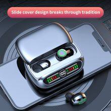 TWS V5.3 Slide Design HiFi Sound Quality Type-C Wireless Earbuds Earphone Gaming Headphone With LED Display thumbnail-5