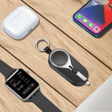 Portable Wireless Watch Charger Power Bank 2000mAh for A Watch 9 8 7 6 5 3 2 SE Keychain Small Mini Pocket Emergency Power Bank thumbnail-2