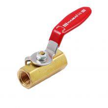 Hamai BBS-01 Series Brass Small Shut Ball Valve Manual Control for LPG Gas Lever Handle Threaded for Air Oil Flow-Plumbing thumbnail-1