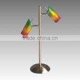 Modern Ceramic Table Lamp With Metal Base thumbnail-1