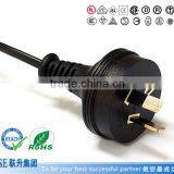 SAA Approval Au Power Cord With 2 Pin Plug