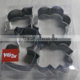 DIFFERENT SHAPE & SIZE S/S COOKIE CUTTER MOULD WITH PVC BOX