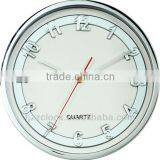 Sun Shape 12 Inch 100% ABS Plastic Quartz Wall Clock With Pin Number