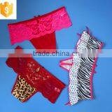 T Pants Fashion Intimates Briefs Sexy Embroidery G-Strings Sexy Lady Lace Underwear thumbnail-2