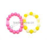 FDA Approved Silicone Bead Bracelet / Silicone Bracelet / Custom Bracelet thumbnail-4