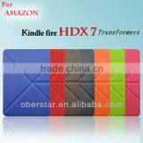 Transformers PU Leather Holster Cover Case For Amazon Kindle Fire HDX7