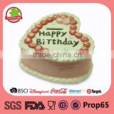 New Designed Ceramic Coin Bank Birthday Cake Shape