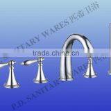 Five Holes Deck-mounted Water Faucet