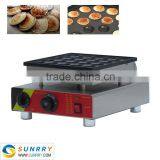 2015 Hot Sell Electric Poffertjes Grill Maker Single Plate for 25 Pcs Poffertjes Grill(SUNRRY SY-WM47A)