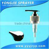 High Quality UV Material Lotion Pump Dispenser,Golden UV Lotion Pump