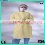 SMS Reinforced Nonwoven Isolation Gown With CE,FDA,ISO thumbnail-2