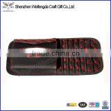 Black Red Leather Auto Car Sun Visor Tissue Paper Box CD DVD Case Bag