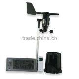 Most Professional Wireless Weather Station Clock With Anemometer to Measure Wind