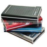 Best Quality 2600mAh Portoble Solar Power Bank With LED Light