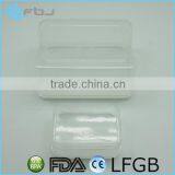 Clear Plastic BPA Free Bento Lunch Box Set thumbnail-4