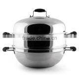 Restaurant Two Layer Metal Dish Steamer Cooker 2015 New and Hot