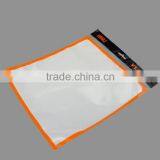 Printing Nylon pe Plastic Laminated Header Bag With Zip