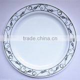 6'' Disposable PS Plate With Silver Rim thumbnail-4