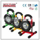 High Lumen Portable Rechargeable 10w 12v Round Led Flood Light thumbnail-3