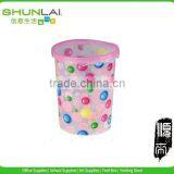 Colorful Plastic Trash Can thumbnail-1