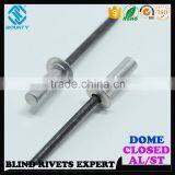 HOT SELLING ISO 15973 AL/ST CLOSED END BLIND RIVETS thumbnail-1