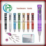 8-in-1 Pen Shaped Pocket Screwdriver/multi-function Screwdriver