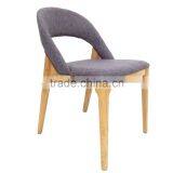 Upholstery Chair Dining Furniture With Wood Leg thumbnail-1