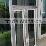 Elegant Design White PVC Hand Crank Window,Vinyl Plastic Crank Open Window thumbnail-3