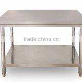 201Stainless Steel Work Table,Work Bench,Commercial Stainless Steel Working Table With Undershelf thumbnail-1