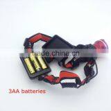 Poppas T85 Xml-t6 10W 3AA Battery Operated Zoom Ultra Bright Headlamp thumbnail-6