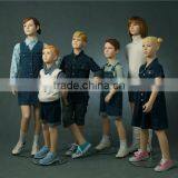 Christmas Window Display Dress up Realistic Children Mannequins thumbnail-1