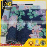 Fake Denim Stretch Custom Print Cotton Fabric Wholesale thumbnail-6