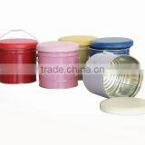 Custom Made High Quality Storage Metal Ottoman Stool