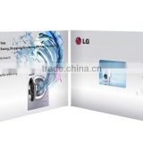 Customized 2.4'' 2.8'' 4.3'' 5'' 7'' 10'' lcd digital video greeting card /business video card
