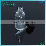 BEAUCHY 2015 NEW 30ml Boston Round Bottles for Glass Juice Bottles Glass Drink Bottles thumbnail-2
