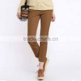 New Fall Top Fashion England Style Cotton Capri Pant for Sexy Lady thumbnail-1