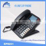 New Arrival 4 Lines Sip Phone Dect Voip Phone thumbnail-1