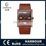 Factory Price Men Fashion Wrist Watch Square Case thumbnail-1