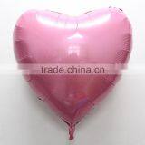 Wholesale 75cm/36 Inch Large Size Heart Shaped Pure Color Foil Balloon, Metallic Plain Foil Baloon thumbnail-4