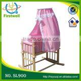 Hottest quality multifunctional sleigh baby cot