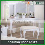 Antique Dressing Table With Mirrors thumbnail-4