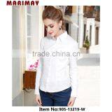 2015 New Design for Formal Blouses Pictures Formal Shirt for Girls thumbnail-4