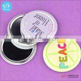 Fashion High Quality Mirror Tin Button/round Makeup Mirror thumbnail-4