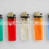 Plastic CHILD RESISTANT Refillable /disposable Flint Stone Lighter