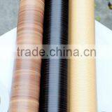 Adhesive Wood Grain Color PVC Roll