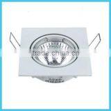 Aluminum Recessed Square GU5.3 Spot Light Fitting Hot Sale 2016